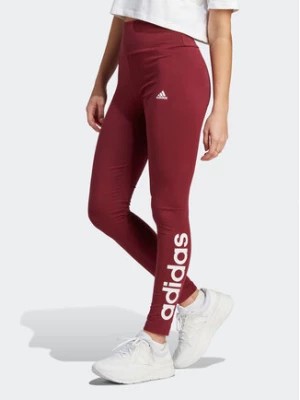 Zdjęcie produktu adidas Legginsy ESSENTIALS HIGH-WAISTED LOGO IM2856 Czerwony Tight Fit