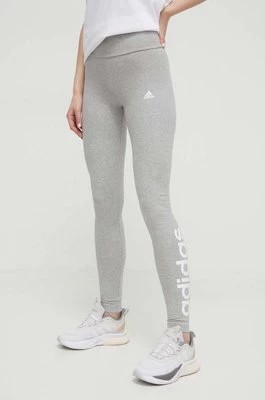 Zdjęcie produktu adidas legginsy Essentials damskie kolor szary melanżowe GL0638