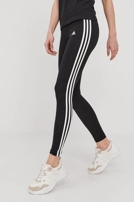 Zdjęcie produktu adidas Legginsy Essentials damskie kolor czarny gładkie GL0723