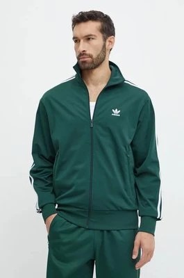 Zdjęcie produktu adidas Originals bluza Adicolor Classics Firebird męska kolor zielony z aplikacją IY9892