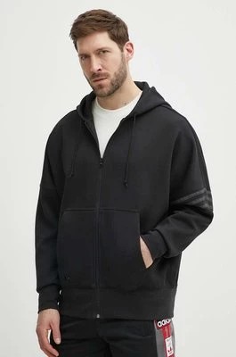 Zdjęcie produktu adidas Originals bluza męska kolor czarny z kapturem gładka IR9429