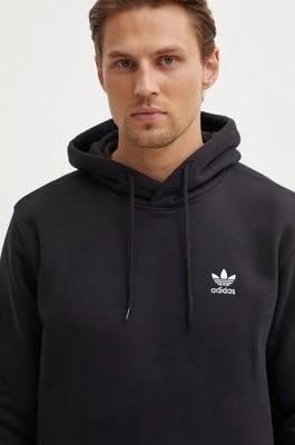 Zdjęcie produktu adidas Originals bluza męska kolor czarny z kapturem z aplikacją IY4930