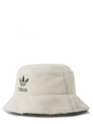Zdjęcie produktu adidas Originals Damski bucket hat Kobiety Sztuczne włókno biały jednolity, M/L