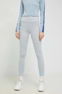 Zdjęcie produktu adidas Originals legginsy damskie kolor szary z nadrukiem