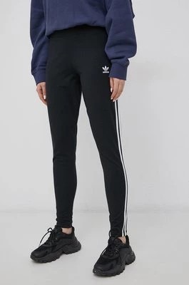 Zdjęcie produktu adidas Originals Legginsy HD2350 damskie kolor czarny gładkie HD2350-BLACK