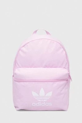 Zdjęcie produktu adidas Originals plecak damski kolor różowy duży z nadrukiem