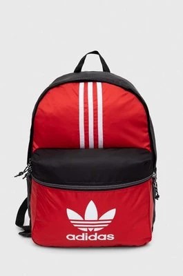 Zdjęcie produktu adidas Originals plecak kolor czerwony duży wzorzysty IS4561