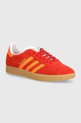 Zdjęcie produktu adidas Originals sneakersy zamszowe Gazelle kolor czerwony JI1374