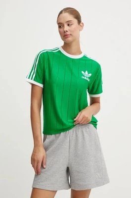 Zdjęcie produktu adidas Originals t-shirt Adicolor damski kolor zielony IY7227