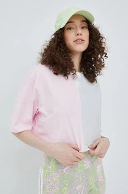 Zdjęcie produktu adidas Originals t-shirt bawełniany HT5978 kolor różowy