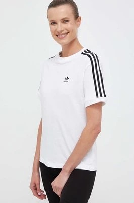 Zdjęcie produktu adidas Originals t-shirt bawełniany kolor biały