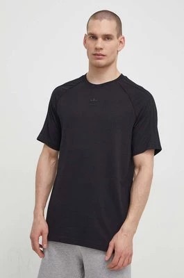 Zdjęcie produktu adidas Originals t-shirt bawełniany męski kolor czarny z nadrukiem IR9450