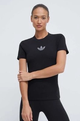 Zdjęcie produktu adidas Originals t-shirt damski kolor czarny IT9421