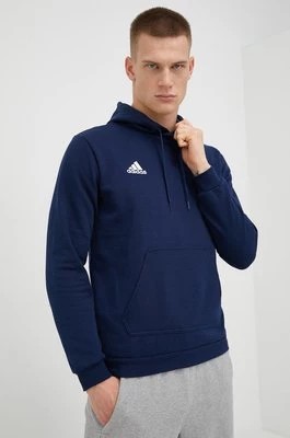 Zdjęcie produktu adidas Performance bluza dresowa Entrada 22 męska kolor granatowy z kapturem gładka H57513