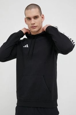 Zdjęcie produktu adidas Performance bluza dresowa Tiro 23 kolor czarny z kapturem z aplikacją