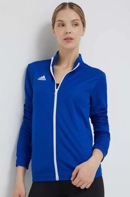 Zdjęcie produktu adidas Performance bluza treningowa Entrada 22 kolor niebieski gładka HG6293