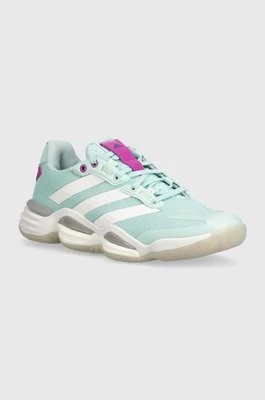 Zdjęcie produktu adidas Performance buty halowe Stabil 16 kolor turkusowy IE3586