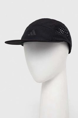 Zdjęcie produktu adidas Performance czapka z daszkiem RUNx4D kolor czarny gładka IS3770