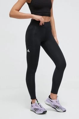 Zdjęcie produktu adidas Performance legginsy treningowe Match kolor czarny gładkie IK2264