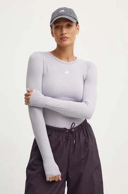 Zdjęcie produktu adidas Performance longsleeve treningowy Techfit kolor fioletowy IX3262