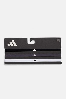 Zdjęcie produktu adidas Performance opaski na głowę 3-pack kolor czarny IY7788