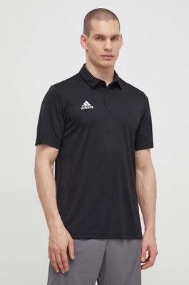 Zdjęcie produktu adidas Performance polo treningowe Entrada 22 HB5328 kolor czarny gładki HB5328