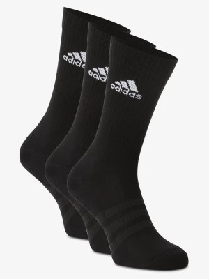 Zdjęcie produktu adidas Performance Skarpety pakowane po 3 szt. Mężczyźni drobna dzianina czarny jednolity,