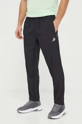 Zdjęcie produktu adidas Performance spodnie treningowe Gym+ kolor czarny gładkie IP4472