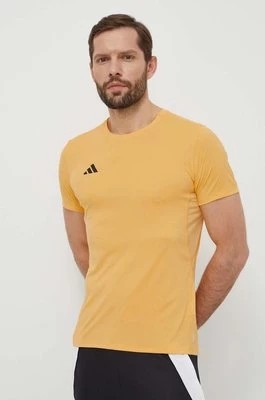 Zdjęcie produktu adidas Performance t-shirt do biegania Adizero kolor żółty gładki IR7126