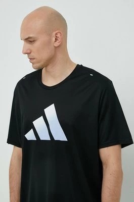 Zdjęcie produktu adidas Performance t-shirt do biegania Run Icons kolor czarny