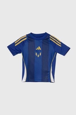 Zdjęcie produktu adidas Performance t-shirt dziecięcy MESSI TR JSY Y kolor niebieski wzorzysty