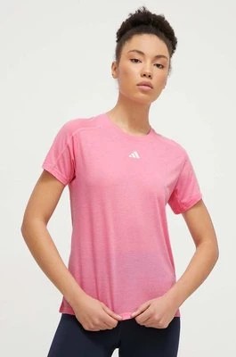 Zdjęcie produktu adidas Performance t-shirt treningowy Training Essentials kolor różowy IS3957