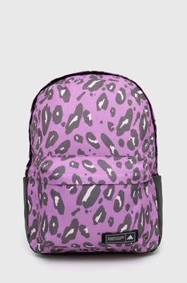 Zdjęcie produktu adidas plecak damski kolor fioletowy duży wzorzysty IX6805