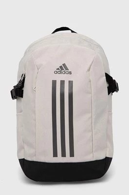 Zdjęcie produktu adidas plecak kolor beżowy duży z nadrukiem IX3178