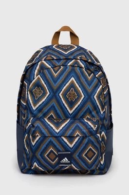 Zdjęcie produktu adidas plecak x Farm Rio damski kolor niebieski duży wzorzysty IX5055
