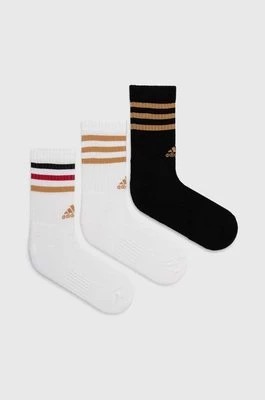 Zdjęcie produktu adidas skarpetki Essentials 3-pack kolor biały IY8642