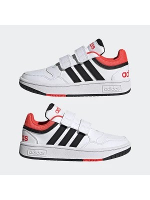 Zdjęcie produktu adidas Sneakersy "Hoops 3" w kolorze czarno-biało-czerwonym rozmiar: 35