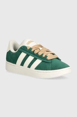 Zdjęcie produktu adidas sneakersy zamszowe Grand Court Alpha kolor zielony IH3850
