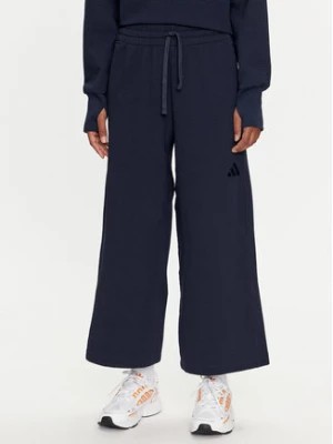 Zdjęcie produktu adidas Spodnie dresowe ALL SZN IW1030 Granatowy Wide Leg