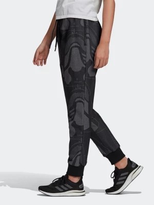 Zdjęcie produktu adidas Spodnie dresowe w kolorze czarno-szarym rozmiar: M
