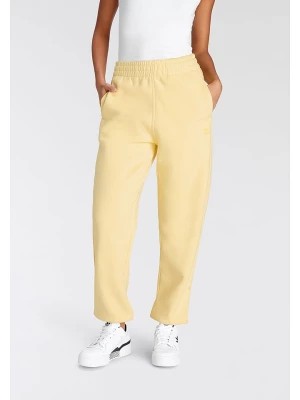 Zdjęcie produktu adidas Spodnie dresowe w kolorze żółtym rozmiar: L