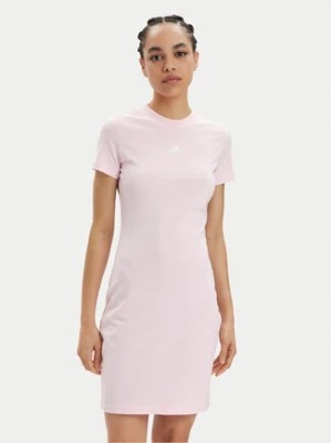 Zdjęcie produktu adidas Sukienka codzienna Print IS4280 Różowy Slim Fit