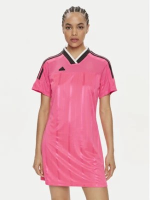 Zdjęcie produktu adidas Sukienka codzienna Tiro Summer IS0732 Różowy Regular Fit