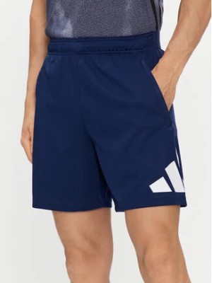 Zdjęcie produktu adidas Szorty sportowe Train Essentials Logo Training Shorts IB8124 Niebieski Regular Fit