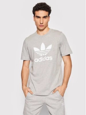 Zdjęcie produktu adidas T-Shirt adicolor Classics Trefoil H06643 Szary Regular Fit