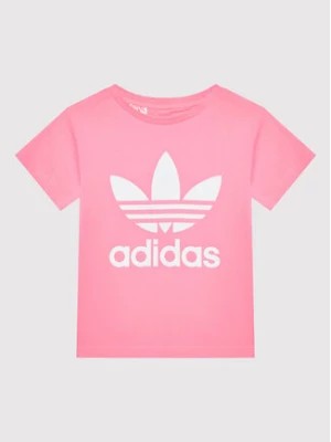 Zdjęcie produktu adidas T-Shirt adicolor Trefoil HK2911 Różowy Regular Fit