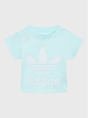 Zdjęcie produktu adidas T-Shirt adicolor Trefoil HS8866 Niebieski Regular Fit