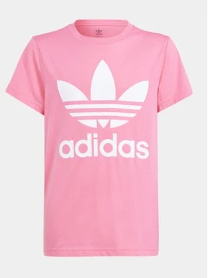 Zdjęcie produktu adidas T-Shirt adicolor Trefoil IN8445 Różowy Regular Fit
