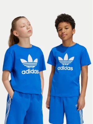 Zdjęcie produktu adidas T-Shirt adicolor Trefoil IY7425 Niebieski Regular Fit