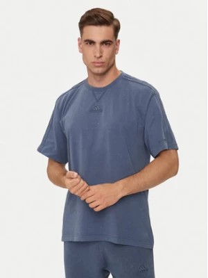 Zdjęcie produktu adidas T-Shirt ALL SZN 3-Stripes IR5199 Niebieski Regular Fit